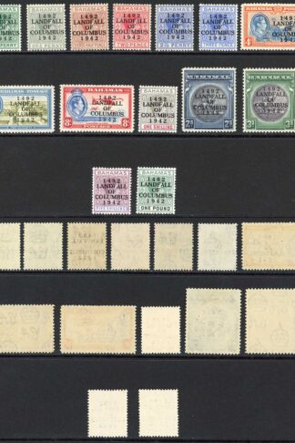 Bahamas SG162/75a Set of 14 U/M Cat 90 pounds