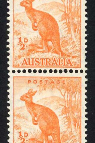 Australia SG179b 1/2d Coil Pair U/M Cat 23 pounds