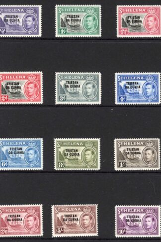 Tristan Da Cunha SG1/12 KGVI U/M Cat 140 pounds
