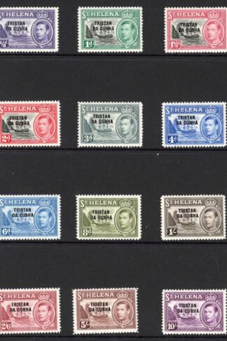 Tristan Da Cunha SG1/12 KGVI U/M Cat 140 pounds