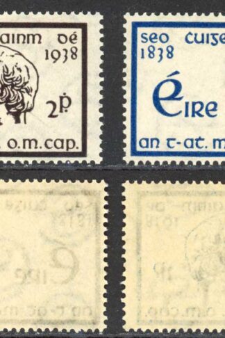 Ireland SG107/8 Temperance U/M Cat 13 pounds