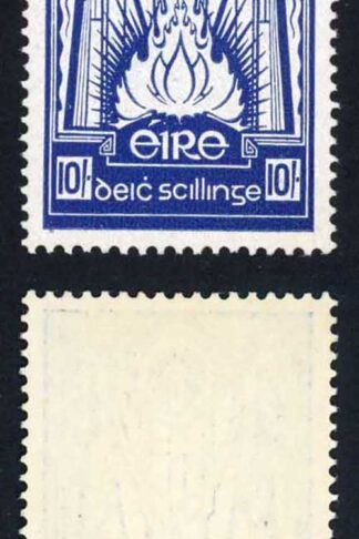 Ireland SG125 10/- Deep Blue Ordinary Paper U/M Cat 85 pounds