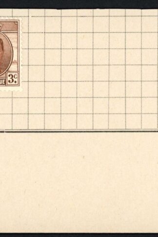 Trinidad Tobago SG257/8s Perf Specimen affixed to part of a ledger page Cat 85