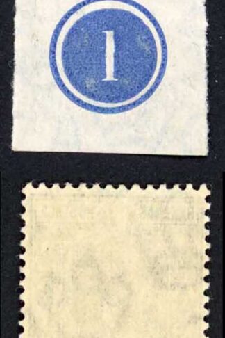 Bahamas SG84a 2 1/2d Deep Dull Blue Wmk MCA Plate Number Example M/M