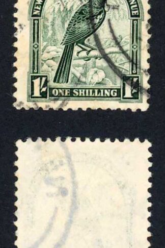 New Zealand SG567 1/- Single Wmk Used Cat 20 pounds