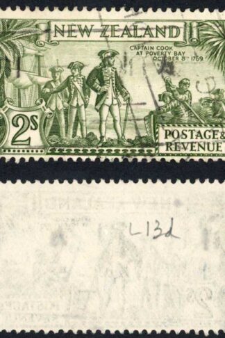 New Zealand SG568 2/- Perf 13.5 x 14 Single Wmk Cat 60 pounds
