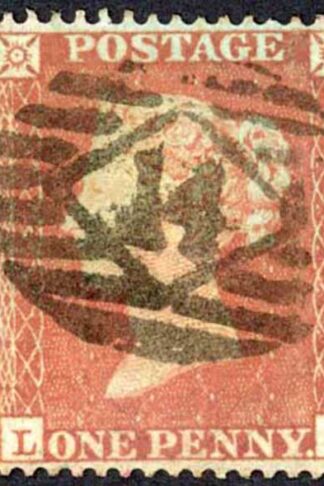 Penny Star (LC) C1 Plate 183 Fine used Cat 45 pounds