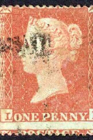 Penny Star (LK) C1 Plate 194 Fine used Cat 40 pounds