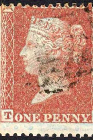 Penny Star (TI) C6 Plate 8 Very Fine used Cat 30 pounds