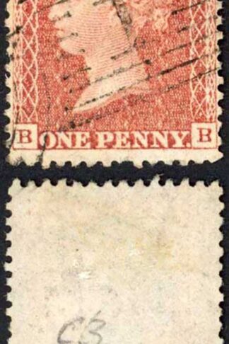 Penny Star (BB) C3 Plate 19 Fine used Cat 500 pounds RARE