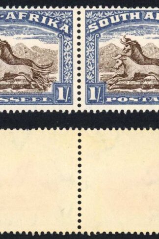 South Africa 1933-48 SG.62 1s brown and chalky blue 1948 printing VFM c 55 poun