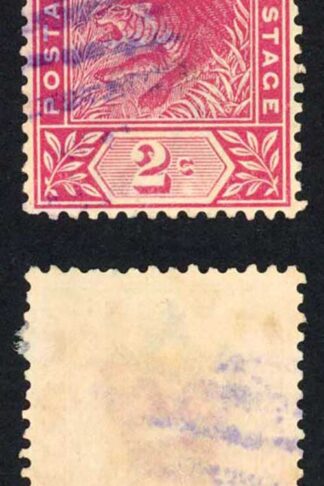 Sungei Ujong 1891-4 SG.50 2c rose used cat 32 pounds