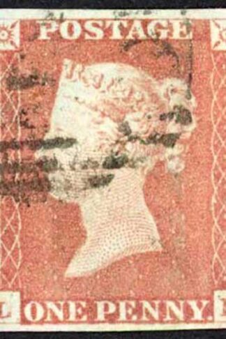 1841 Penny Red (LH) Plate 68 Fine Four Margins Cat 35 pounds