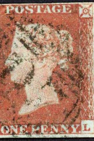 1841 Penny Red (GL) Plate 87 (Crease in the margin) Cat 35 pounds