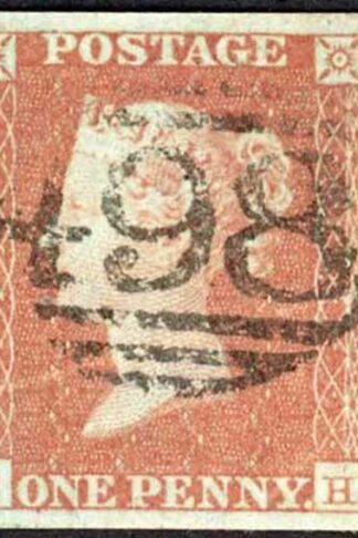 1841 Penny Red (CH) Plate 91 (Crease) Cat 38 pounds