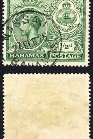 Bahamas SG106 1/2d Peace CDS Cat 6+ pounds
