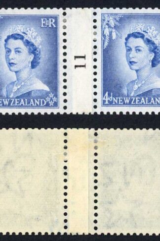 New Zealand 4d Coil Second 1 of 11 type a M/M