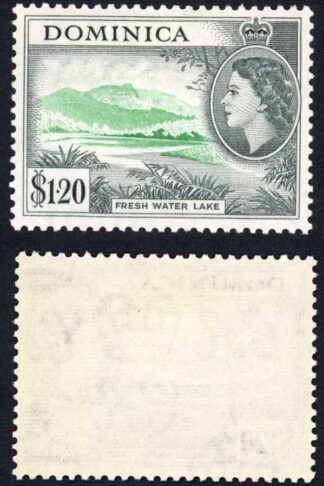 Dominica SG157 1.20 Dollars M/M Cat 24