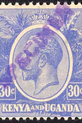 KUT SG84s KGV 30c Ultramarine Opt Specimen locally U/M