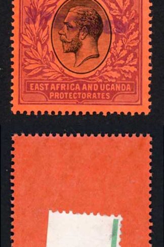 KUT SG59s KGV 20r Black and Purple/Red opt Specimen locally M/M