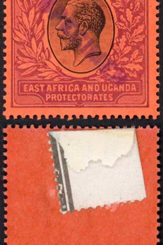 KUT SG59s KGV 20r Black and Purple/Red opt Specimen locally M/M