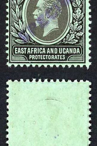 KUT SG52s KGV 75c Black/green opt Specimen locally U/M PAIR