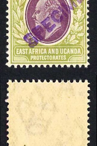 KUT SG37s KEVII 10c New Currency opt Specimen (locally) U/M