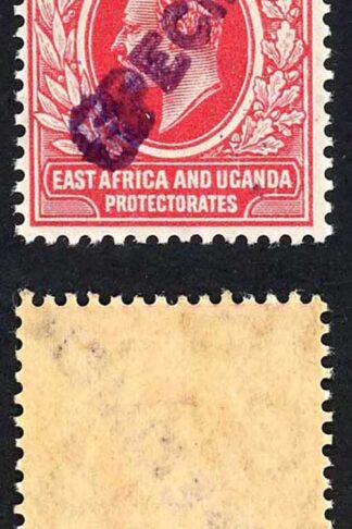 KUT SG36s KEVII 6c New Currency opt Specimen (locally) U/M