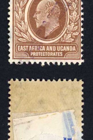 KUT SG34s KEVII 1c New Currency opt Specimen (locally) M/M