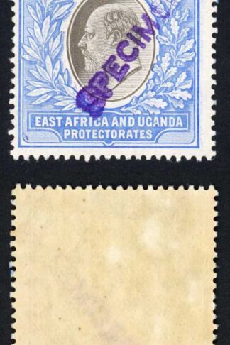 KUT SG31s KEVII 10R Wmk Mult Crown opt Specimen (locally) U/M