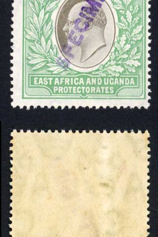 KUT SG29s KEVII 4R Wmk Mult Crown opt Specimen (locally) U/M