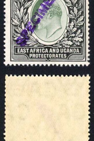 KUT SG28s KEVII 3R Wmk Mult Crown opt Specimen (locally) U/M