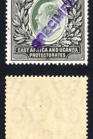 KUT SG28s KEVII 3R Wmk Mult Crown opt Specimen (locally) U/M