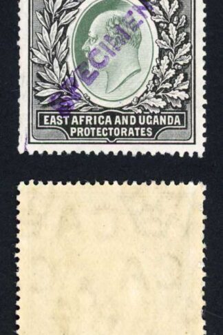 KUT SG28s KEVII 3R Wmk Mult Crown opt Specimen (locally) U/M PAIR