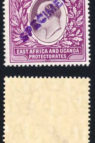 KUT SG27s KEVII 2R Wmk Mult Crown opt Specimen (locally) U/M GREAT COLOUR