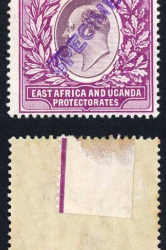 KUT SG27s KEVII 2R Wmk Mult Crown opt Specimen (locally) M/M GREAT COLOUR