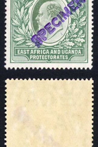 KUT SG26s KEVII 1R Wmk Mult Crown opt Specimen (locally) U/M