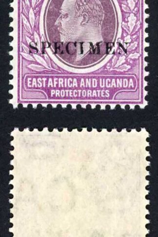 KUT SG19s KEVII 2a Wmk Mult Crown opt Specimen (locally) U/M