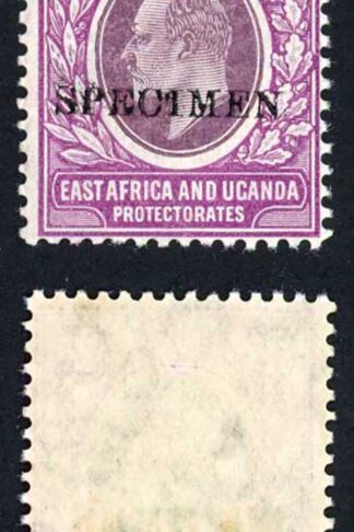 KUT SG19s KEVII 2a Wmk Mult Crown opt Specimen (locally) U/M