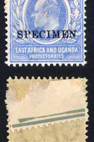KUT SG20s KEVII 2 1/2a Wmk Mult Crown opt Specimen (locally) M/M
