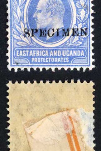 KUT SG20s KEVII 2 1/2a Wmk Mult Crown opt Specimen (locally) M/M