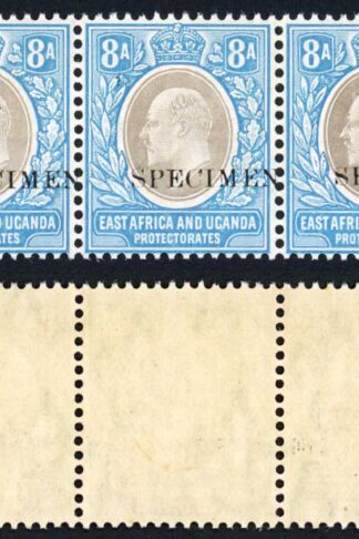 KUT SG25s KEVII 8a Wmk Mult Crown opt Specimen (locally) U/M STRIP