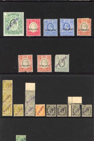 KUT Selection of DANAGED SPECIMEN Stamps inc High Values