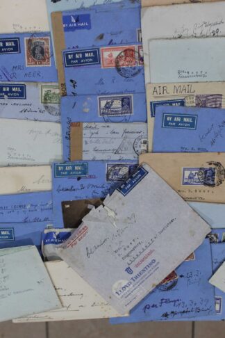India 1933-41 Correspondence in 49 covers to Switzerland 12 with censors