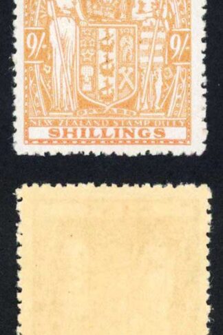 New Zealand 1940-58 SGF200 9s brown-orange VFM cat 100 pounds