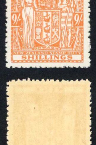 New Zealand 1940-58 SGF200 9s brown-orange fine UM cat 100 pounds