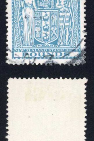 New Zealand 1931-40 SGF166 4 pounds light blue VFU cat 250 pounds