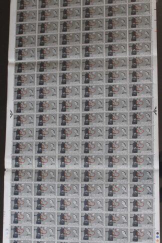 SG Spec W63c/d 1965 4d Listers Carbolic Spray with 2 Varieties Complete Sheet U