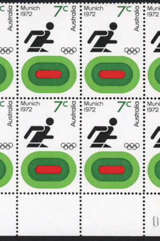 Australia BW601f Retouch in light green on lower portion of the track U/M