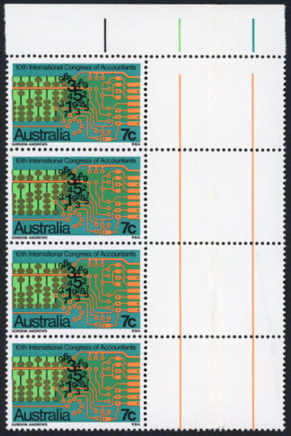 Australia BW605e Second t of Accounts extended at base U/M